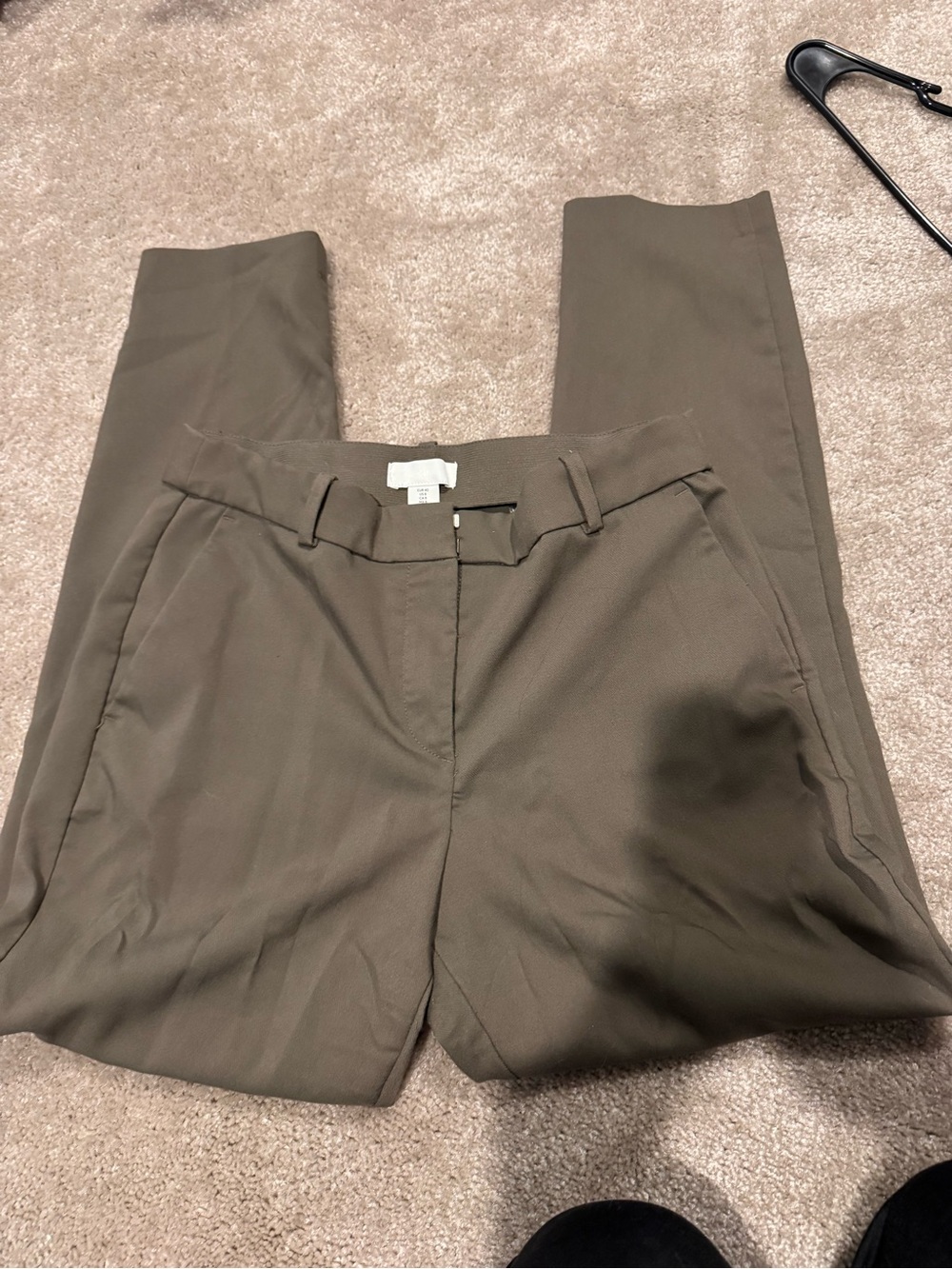 H&M Olive Dress Trousers